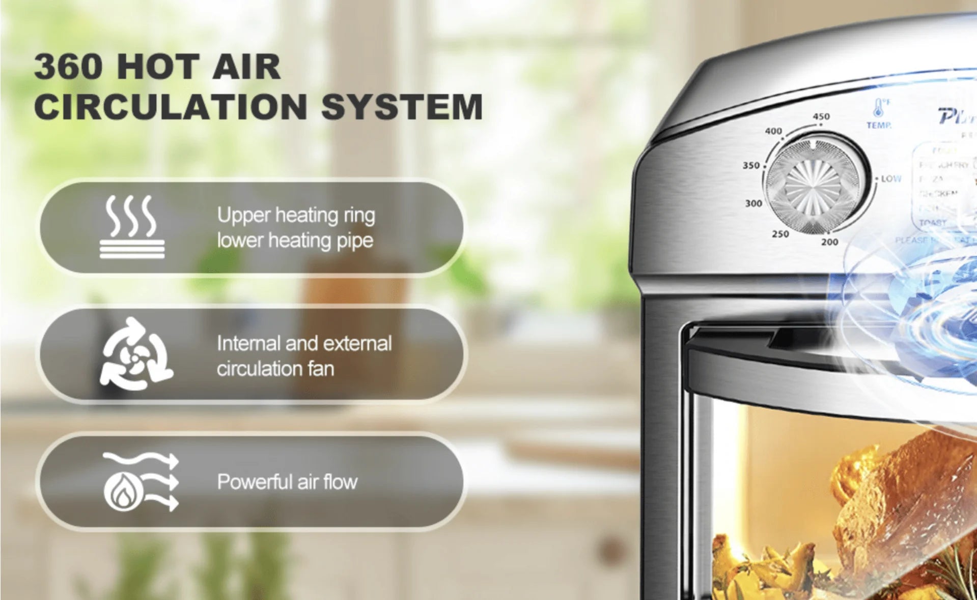 13QT Multifunctional Convection Oven