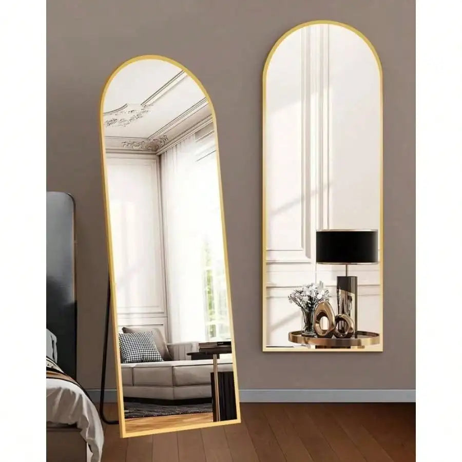 Arched Full Length Floor Mirror