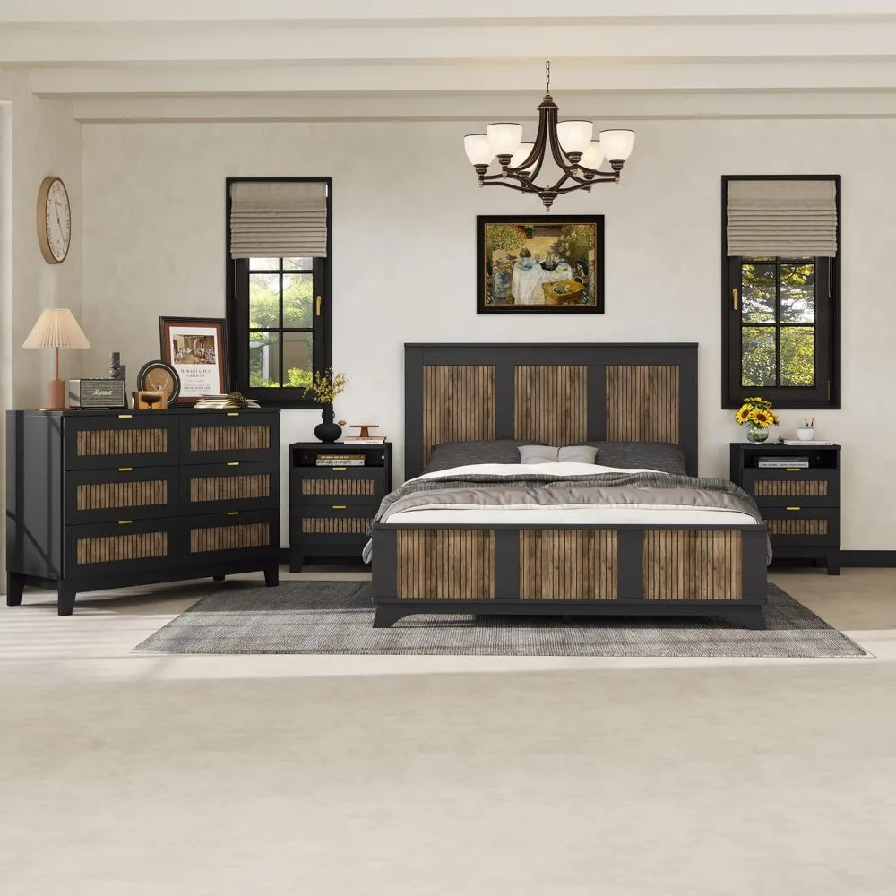 4 Piece Queen Bedroom Set