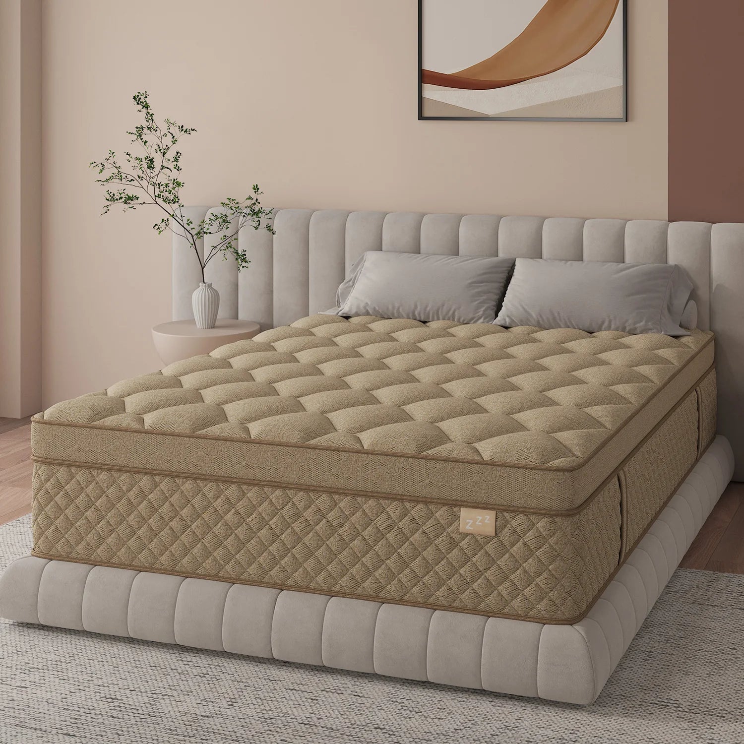 12" Gel Memory Foam Hybrid Pocket Spring Mattress