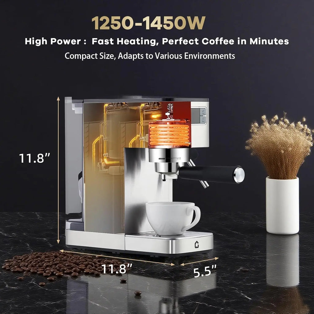 20-Bar Espresso Machine