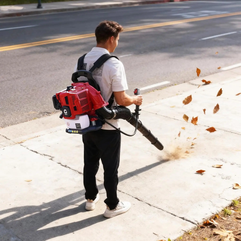 Powerful Gas Backpack Leaf Blower