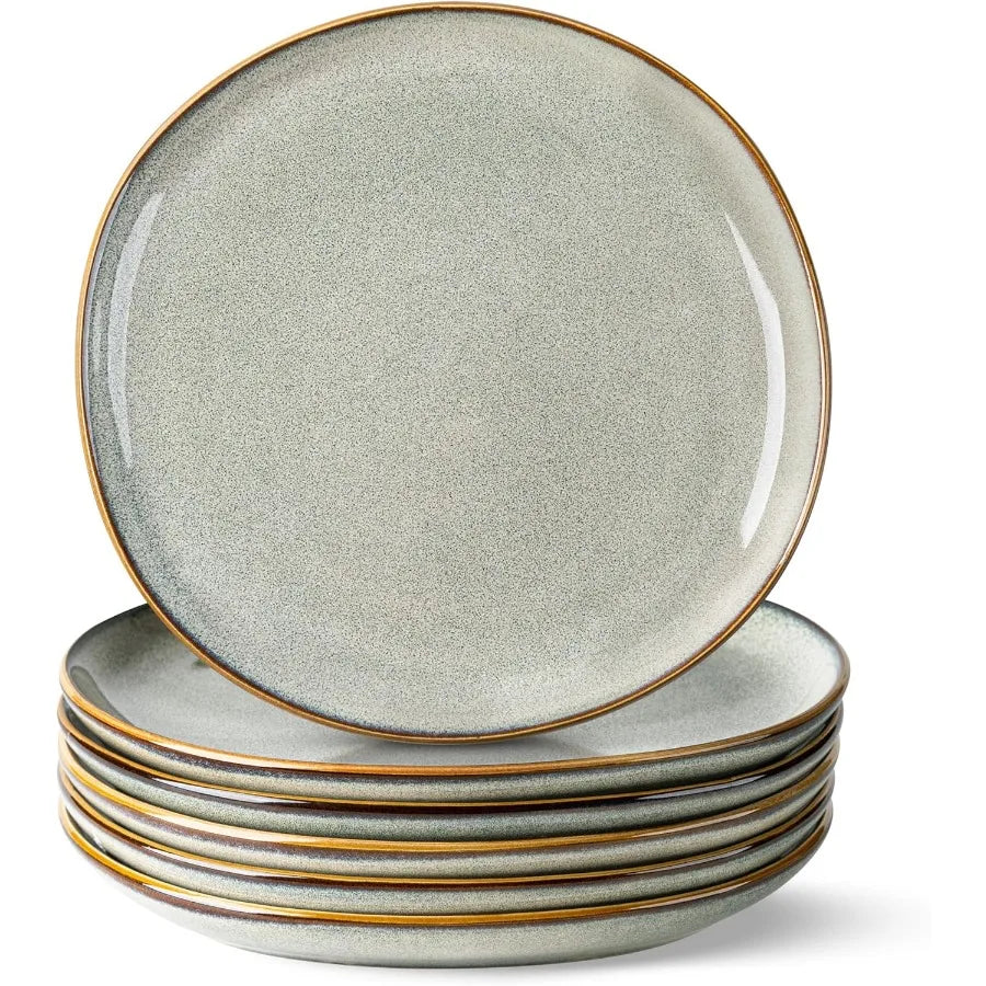 Ceramic Dinner Plates Set of 6