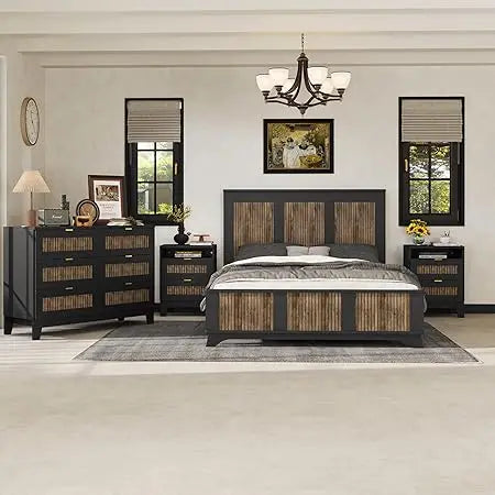 4 Piece Queen Bedroom Set