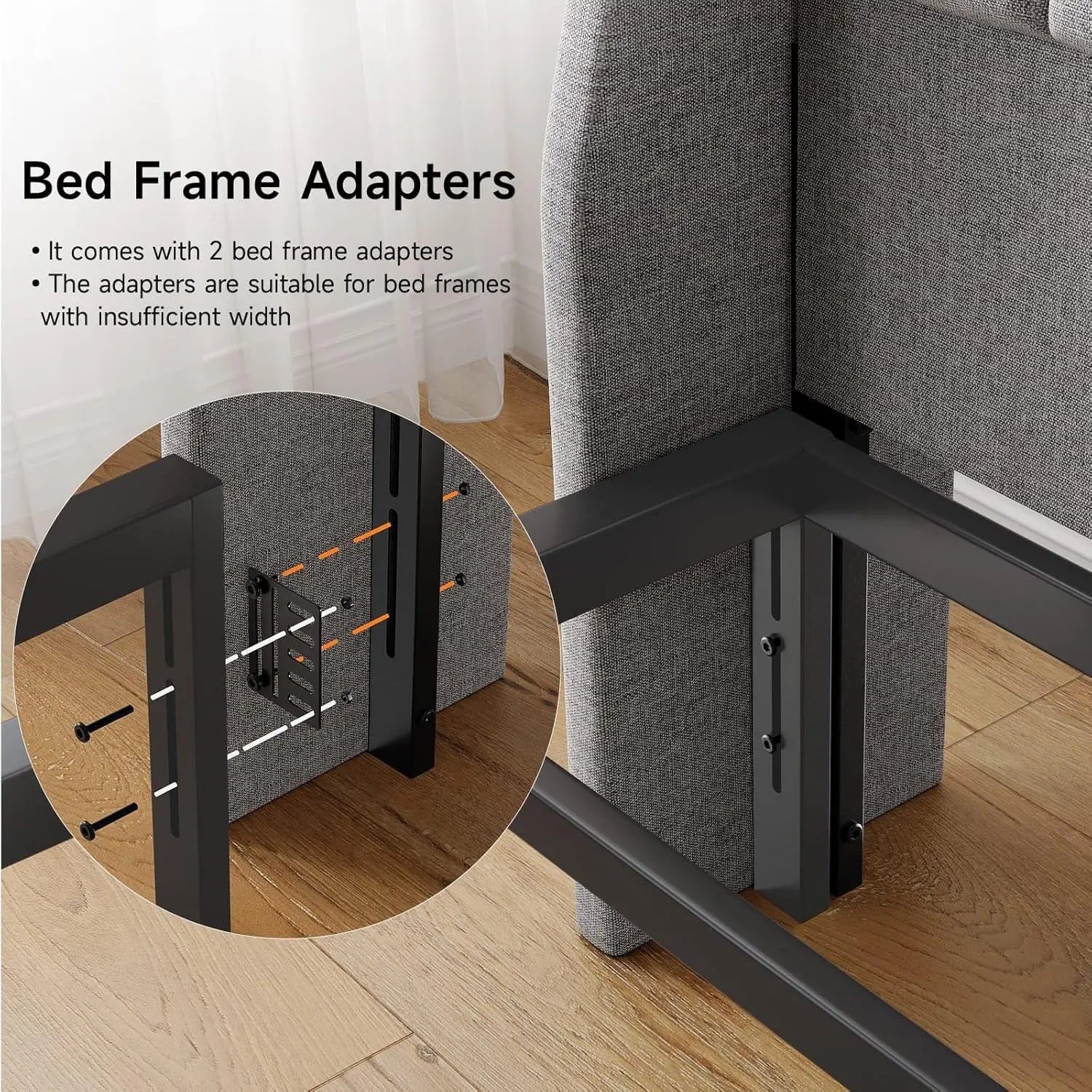 Queen Headboard w/Charging Station