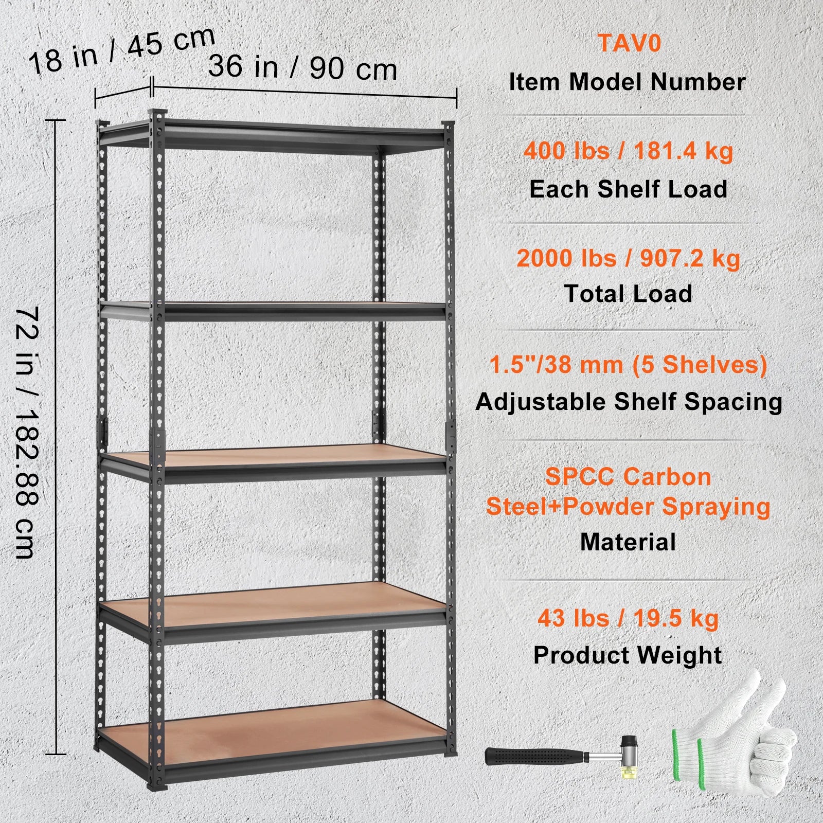 Standing Shelving Unit