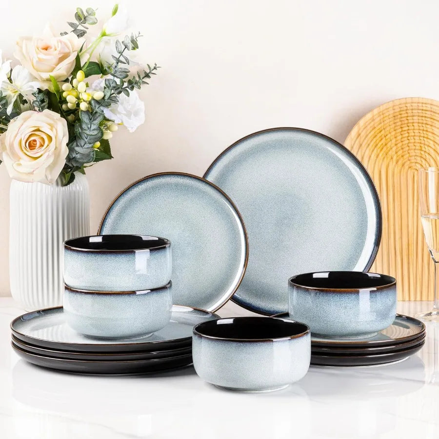 Ceramic Dinnerware Set of 4