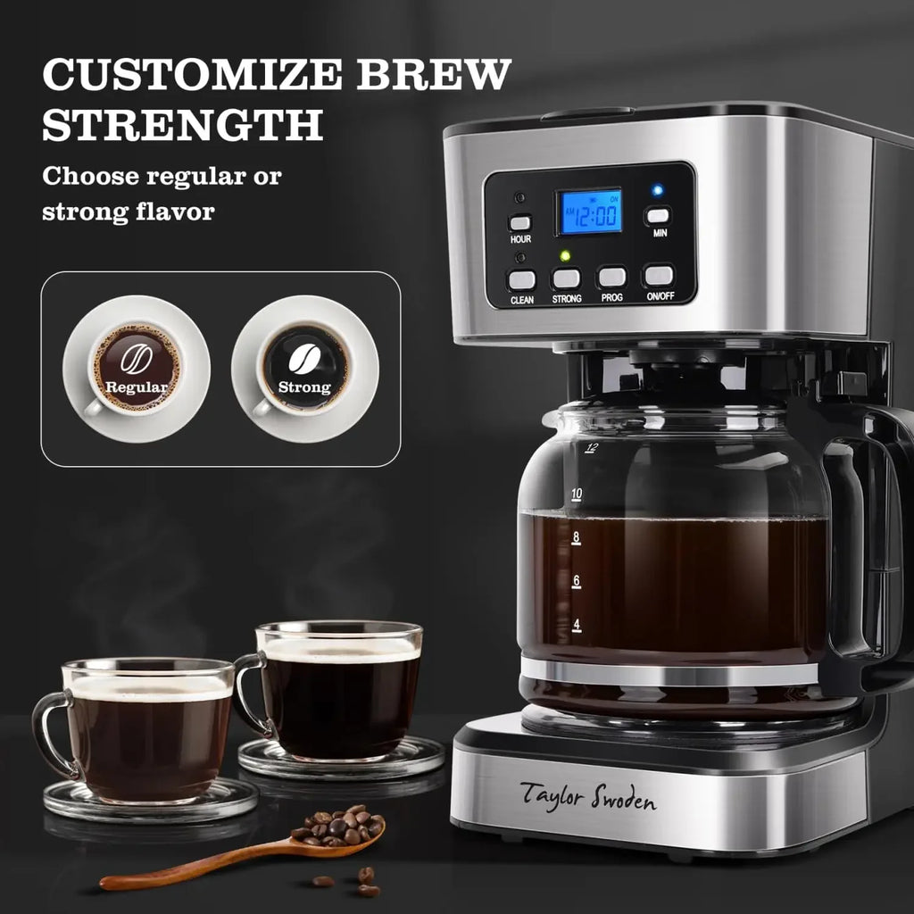 12-Cup Programmable Coffee Maker