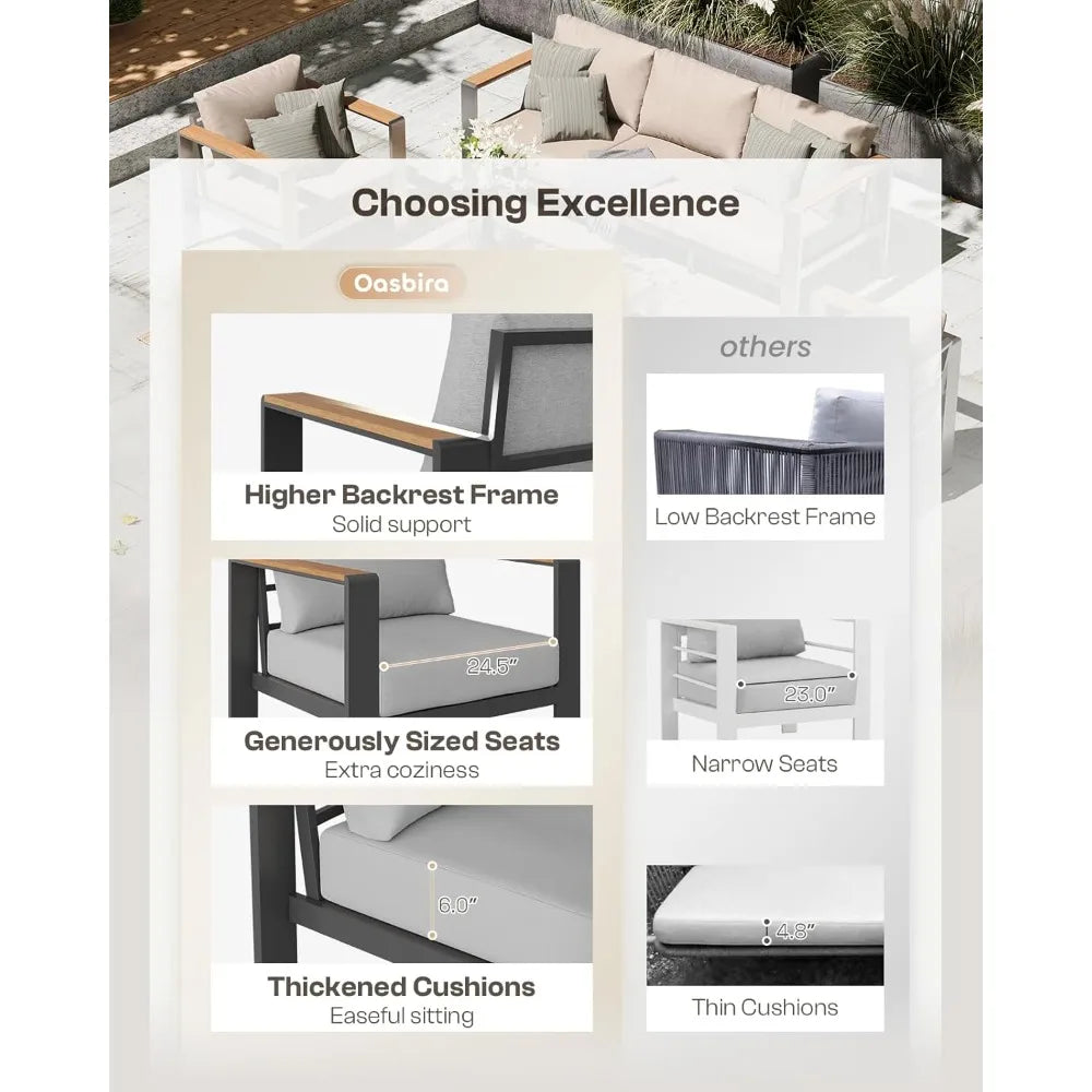 Aluminum Outdoor Patio Set