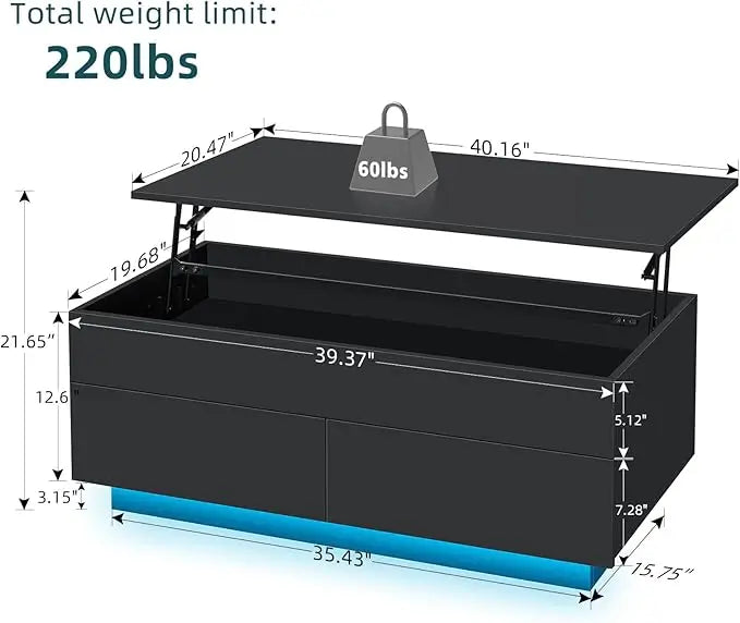 Lift Top Coffee Table