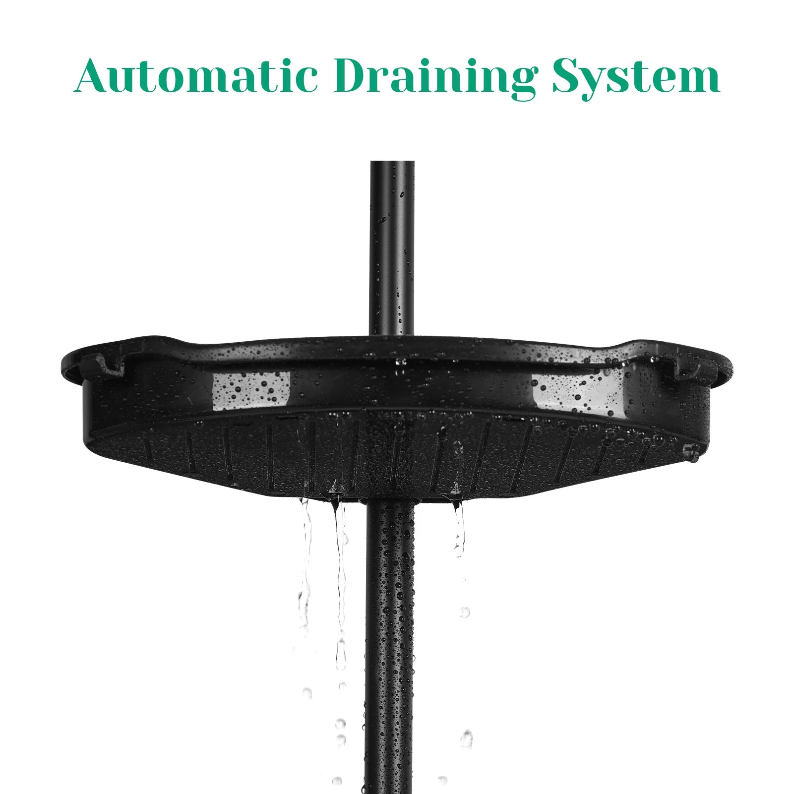 Corner Shower Caddy with Tension Pole