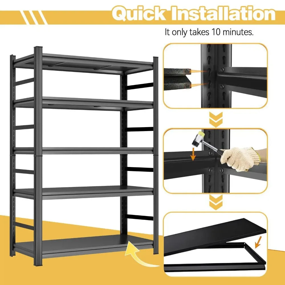 Metal Garage Shelving Unit