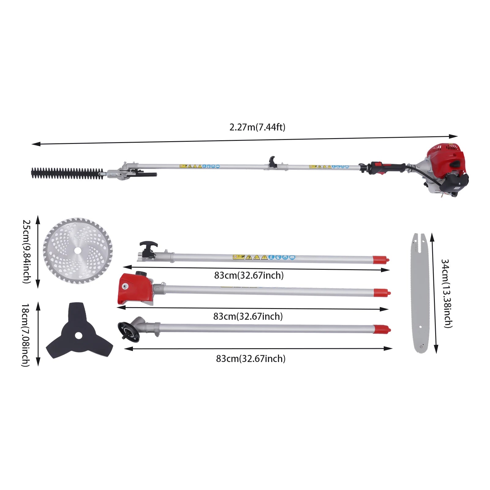 Multi-Function Grass Trimmer Set