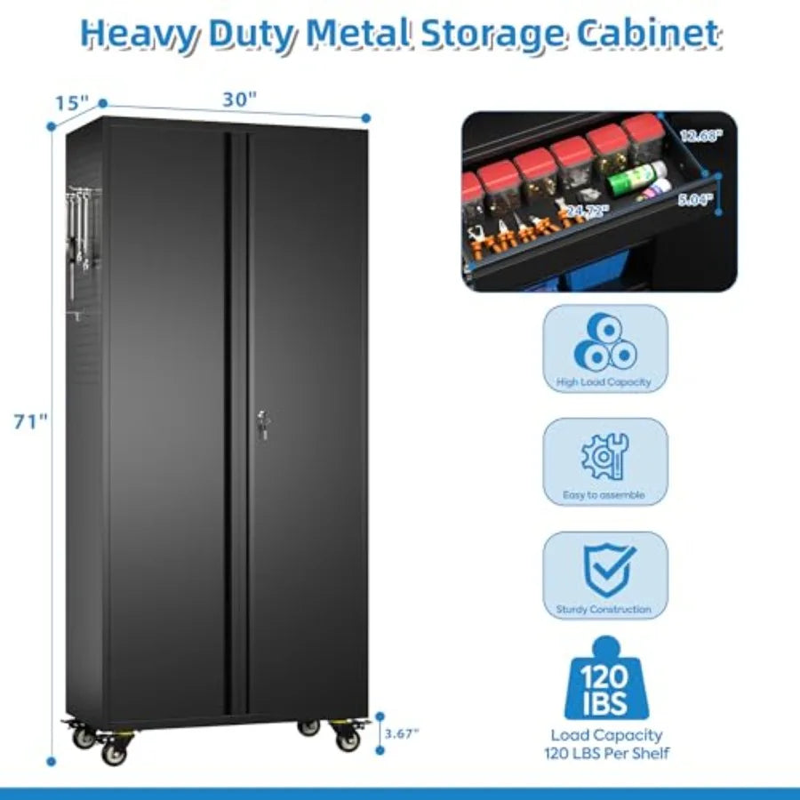 Lockable Steel Tool Cabinet