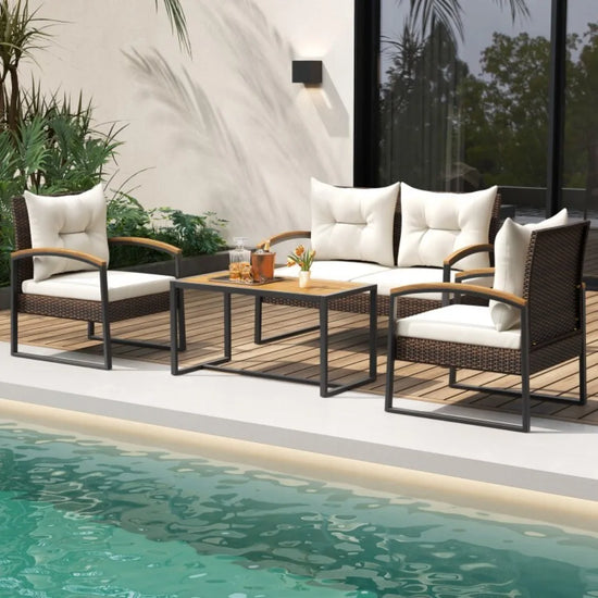Outdoor Conversation Sofa Set
