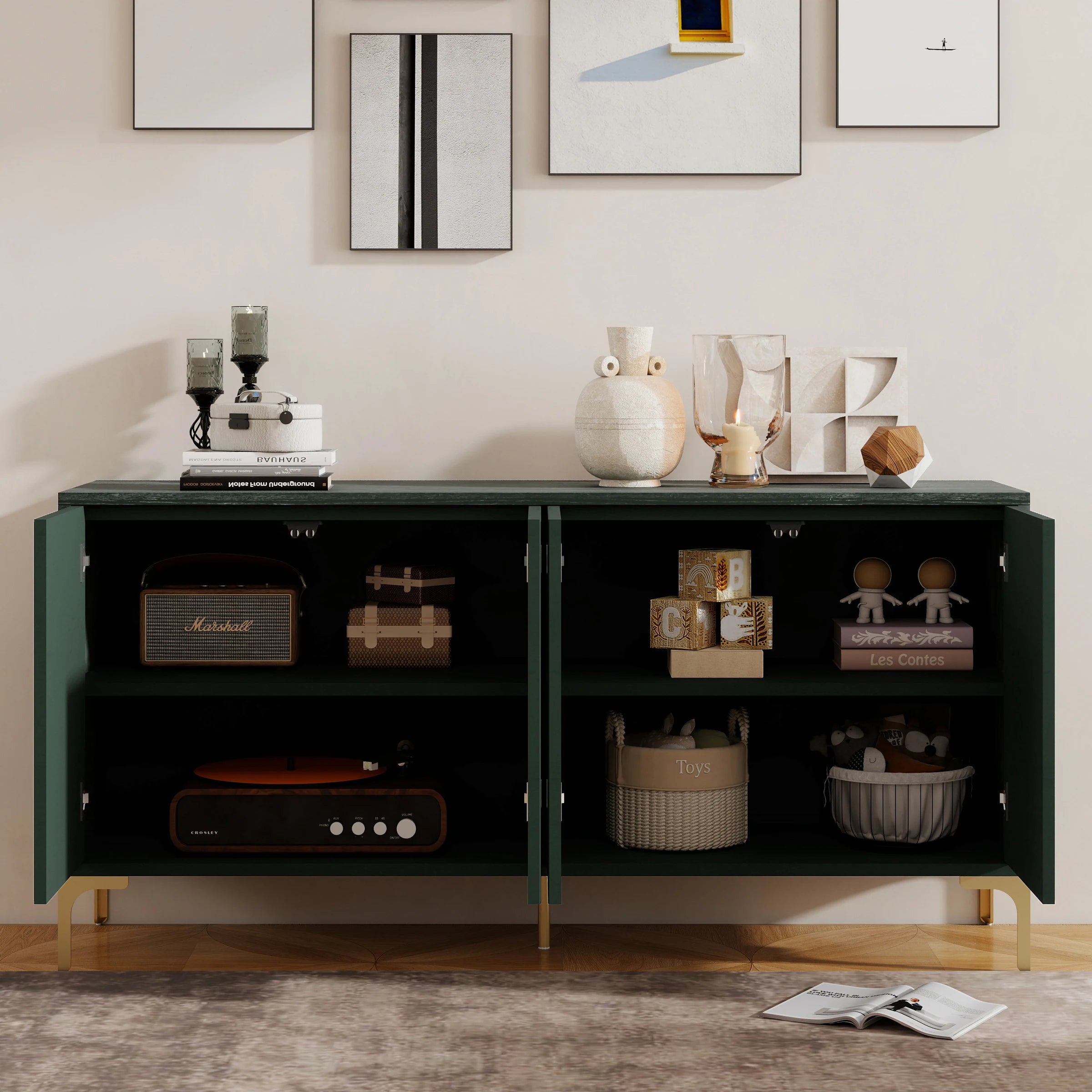 Large Storage Space Sideboard