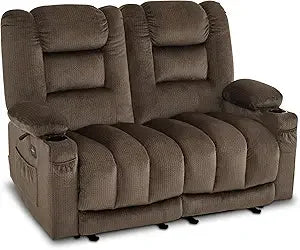 55.9" Power Loveseat Recliner