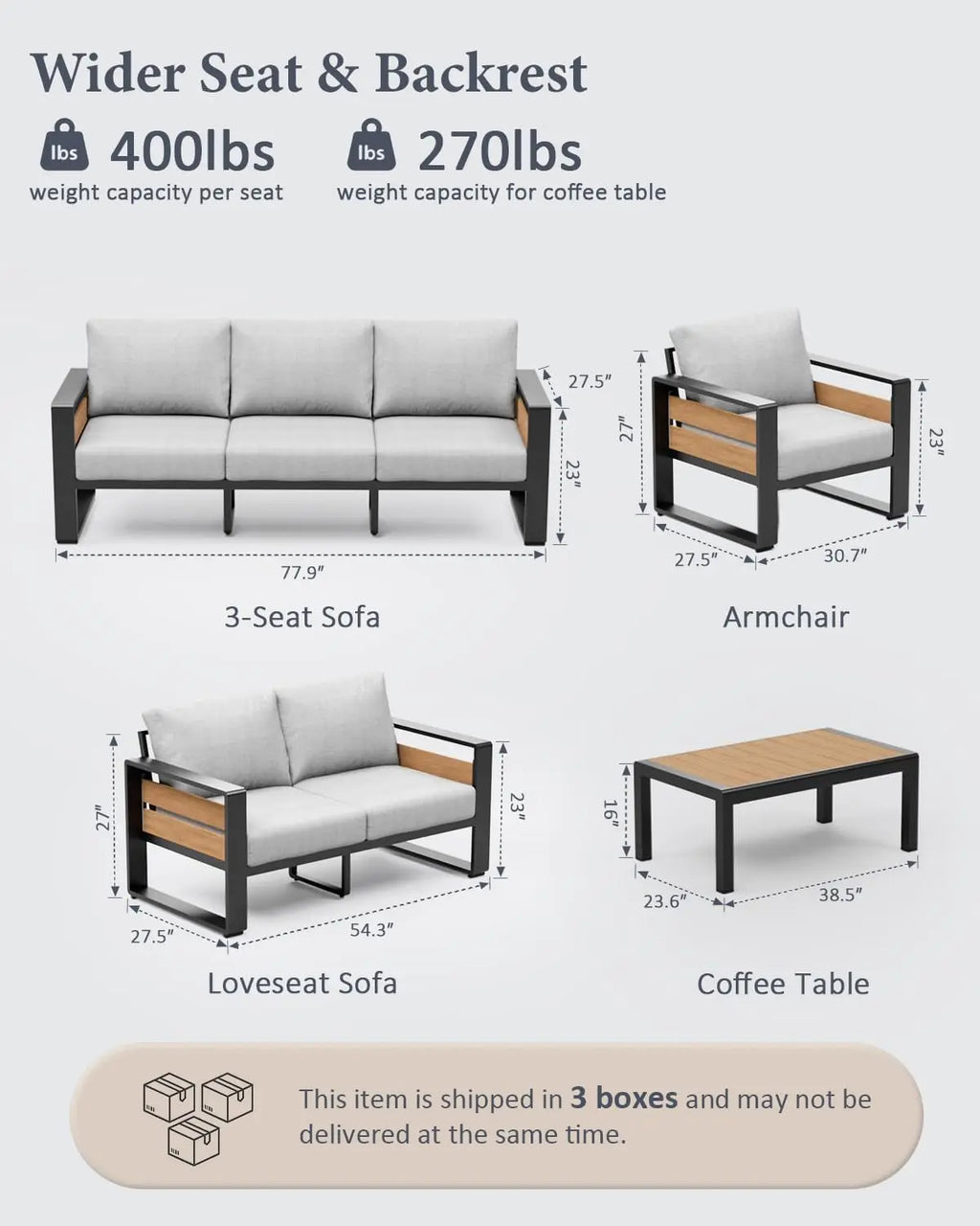 All Weather Patio Set