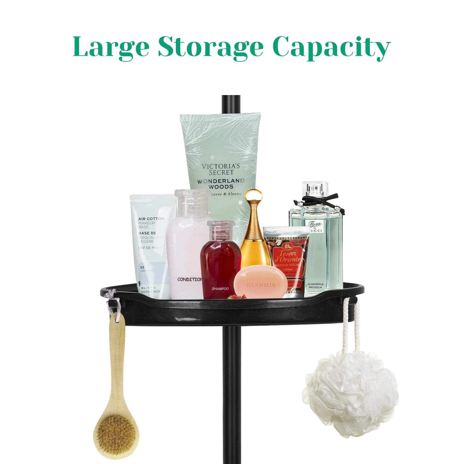 Corner Shower Caddy with Tension Pole