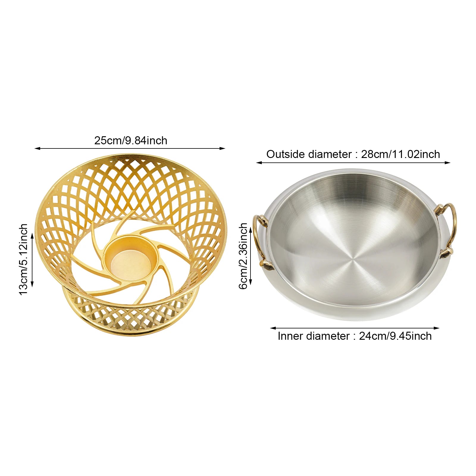 Round Buffet Chafing Dish