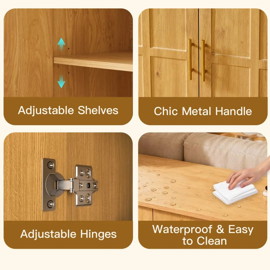 67'' Sideboard Buffet Cabinet