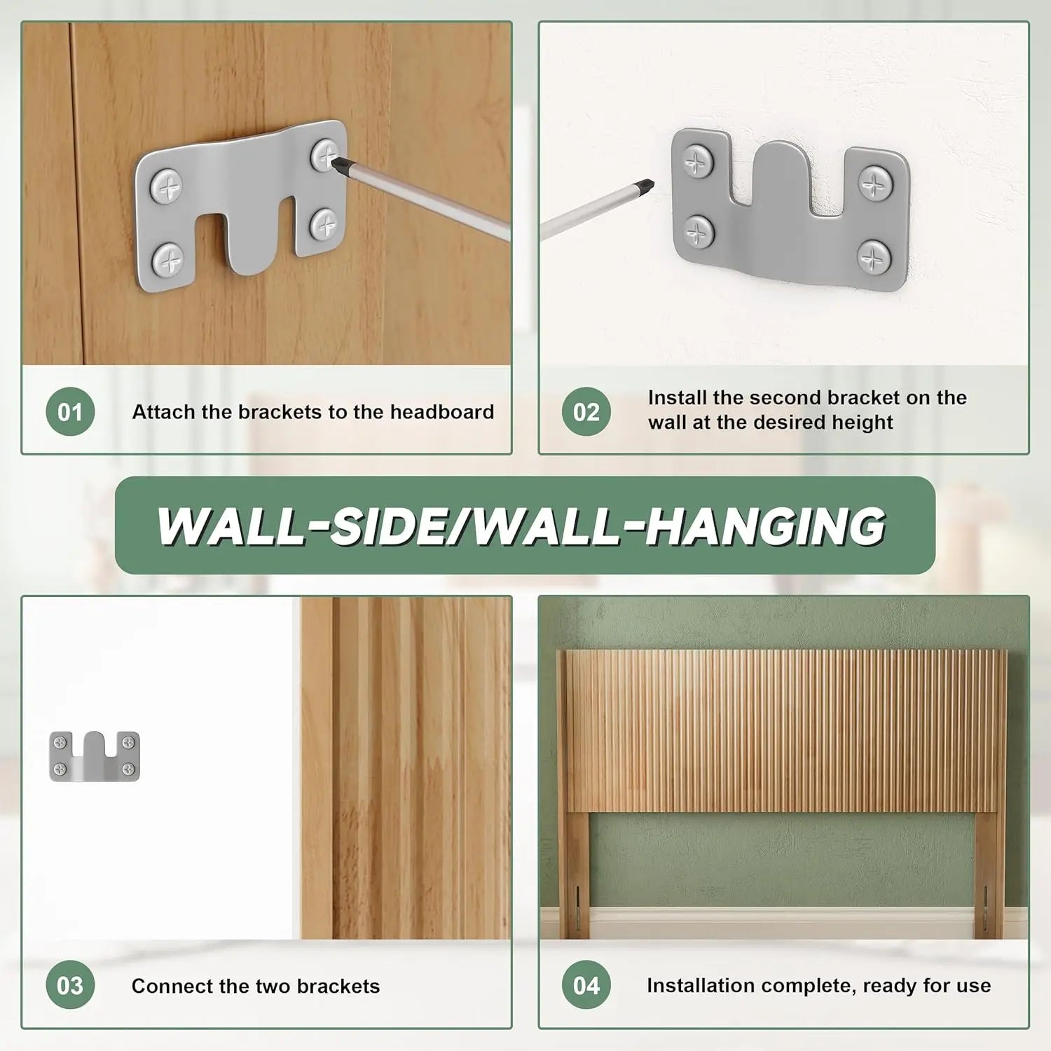 Wood Headboard Queen Size