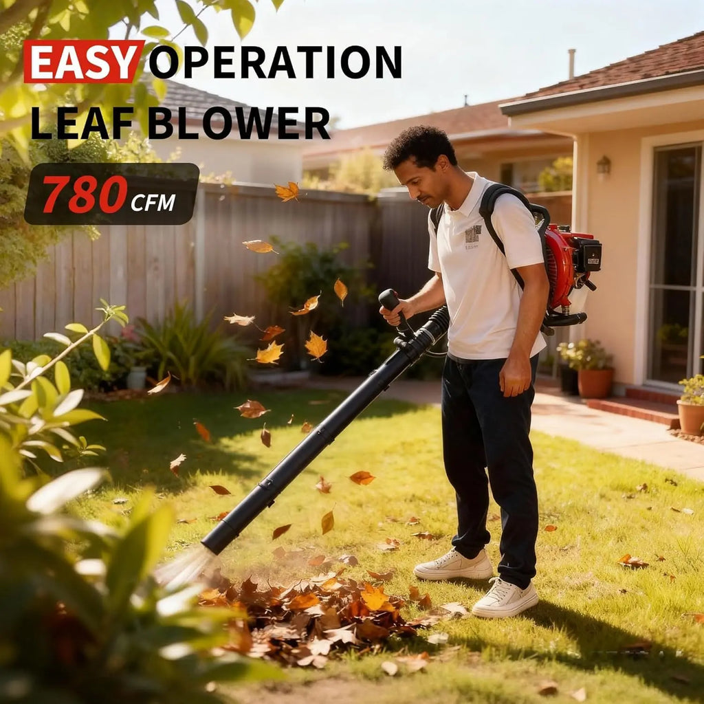 Powerful Gas Backpack Leaf Blower
