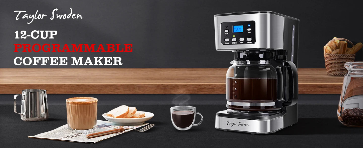 12-Cup Programmable Coffee Maker