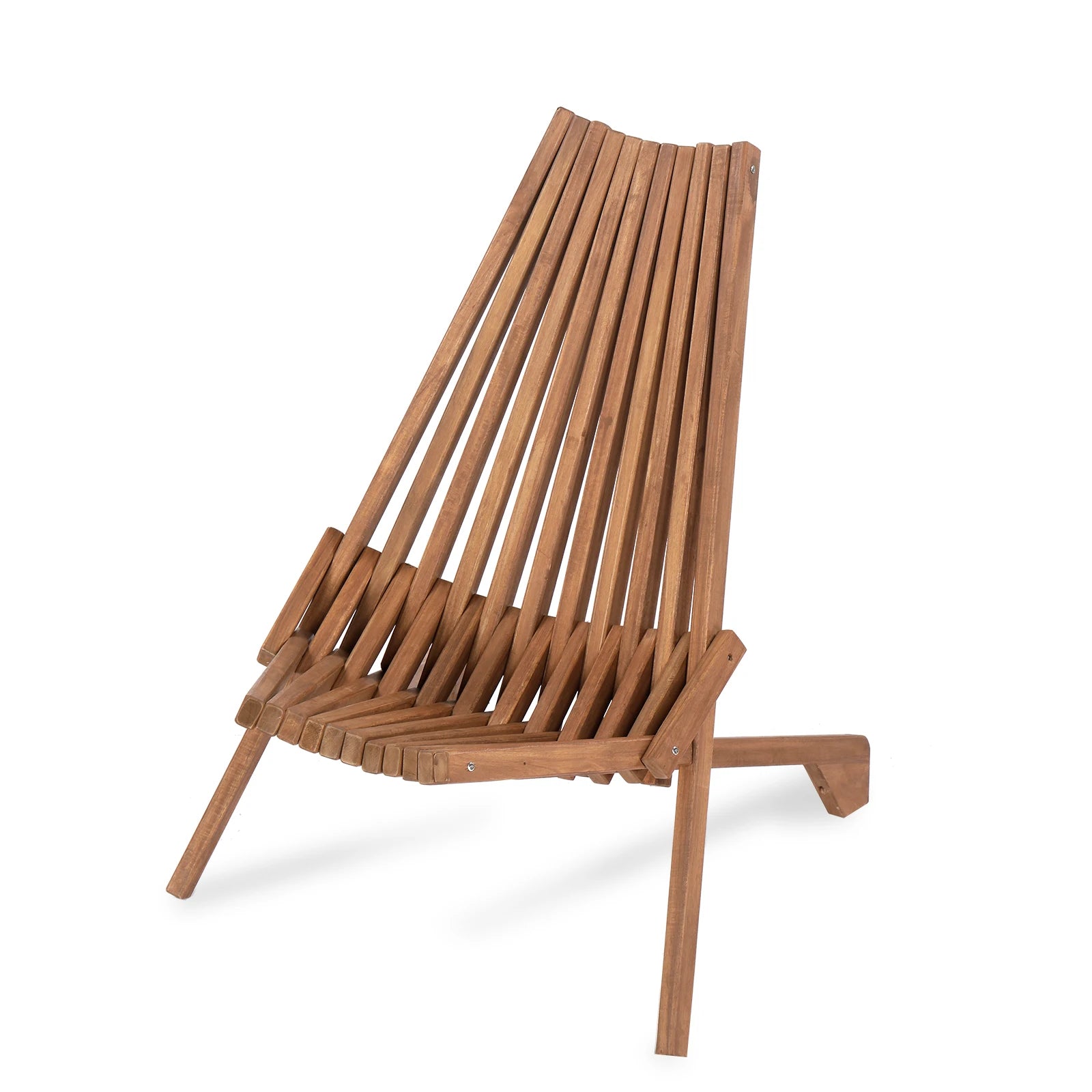 Acacia Wood Lounge Chair