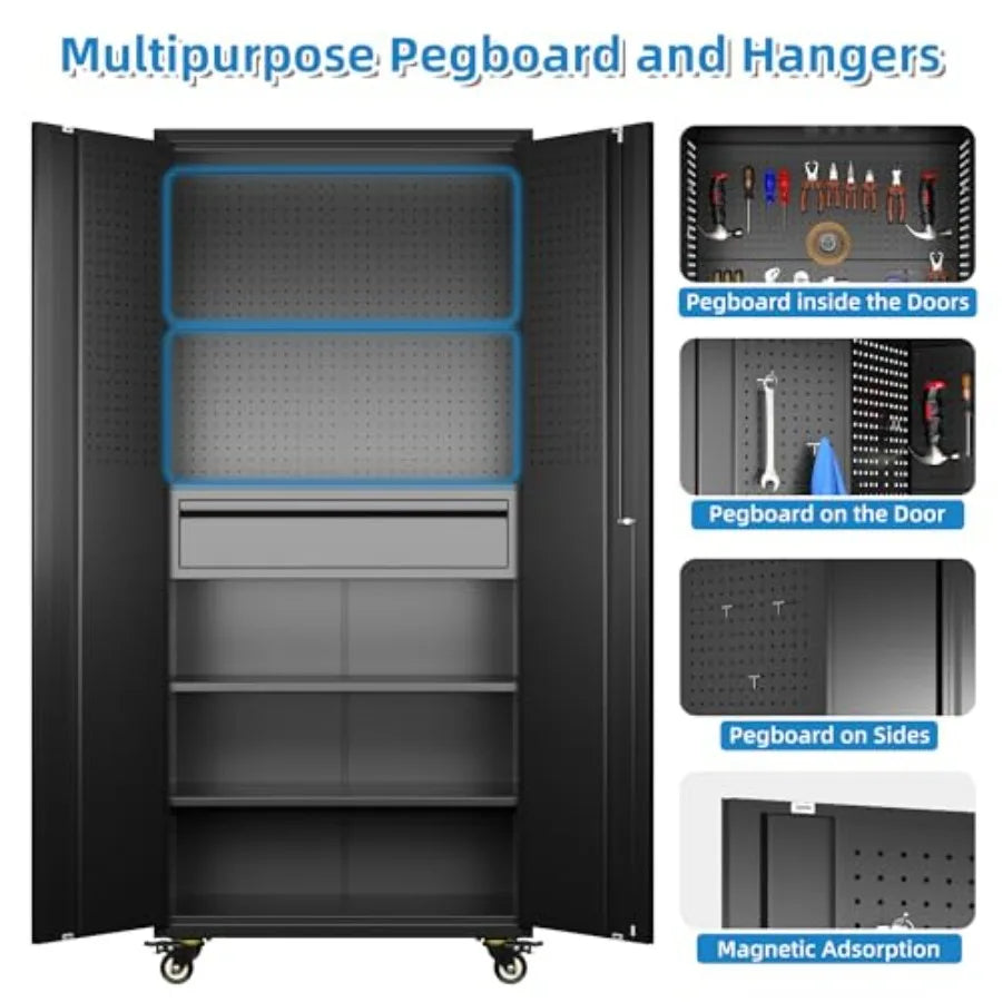 Lockable Steel Tool Cabinet