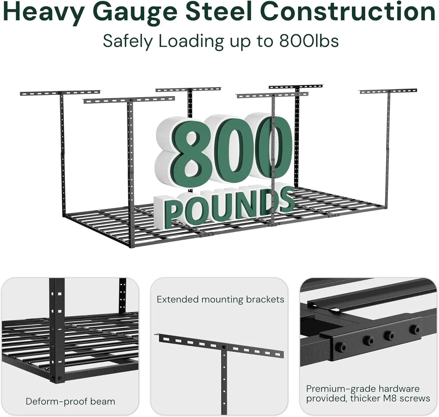 Adjustable Ceiling  Storage Rack