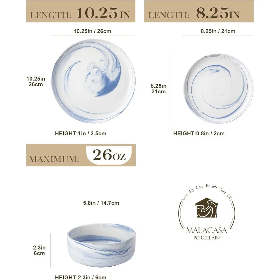 Porcelain Dinnerware Set
