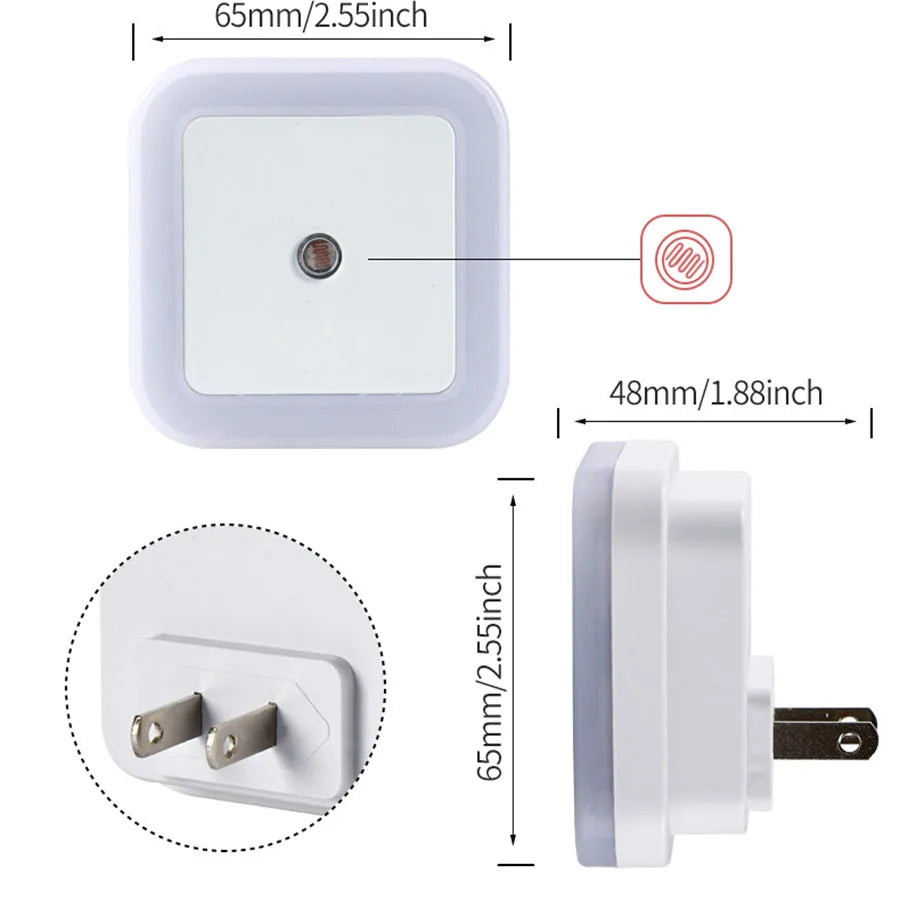 Led Night Light with Auto Sensor