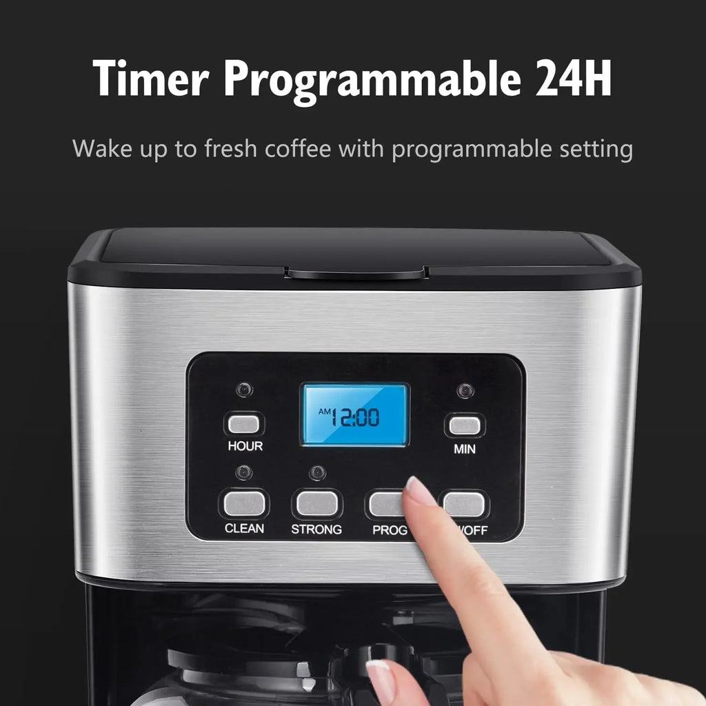 12-Cup Programmable Coffee Maker
