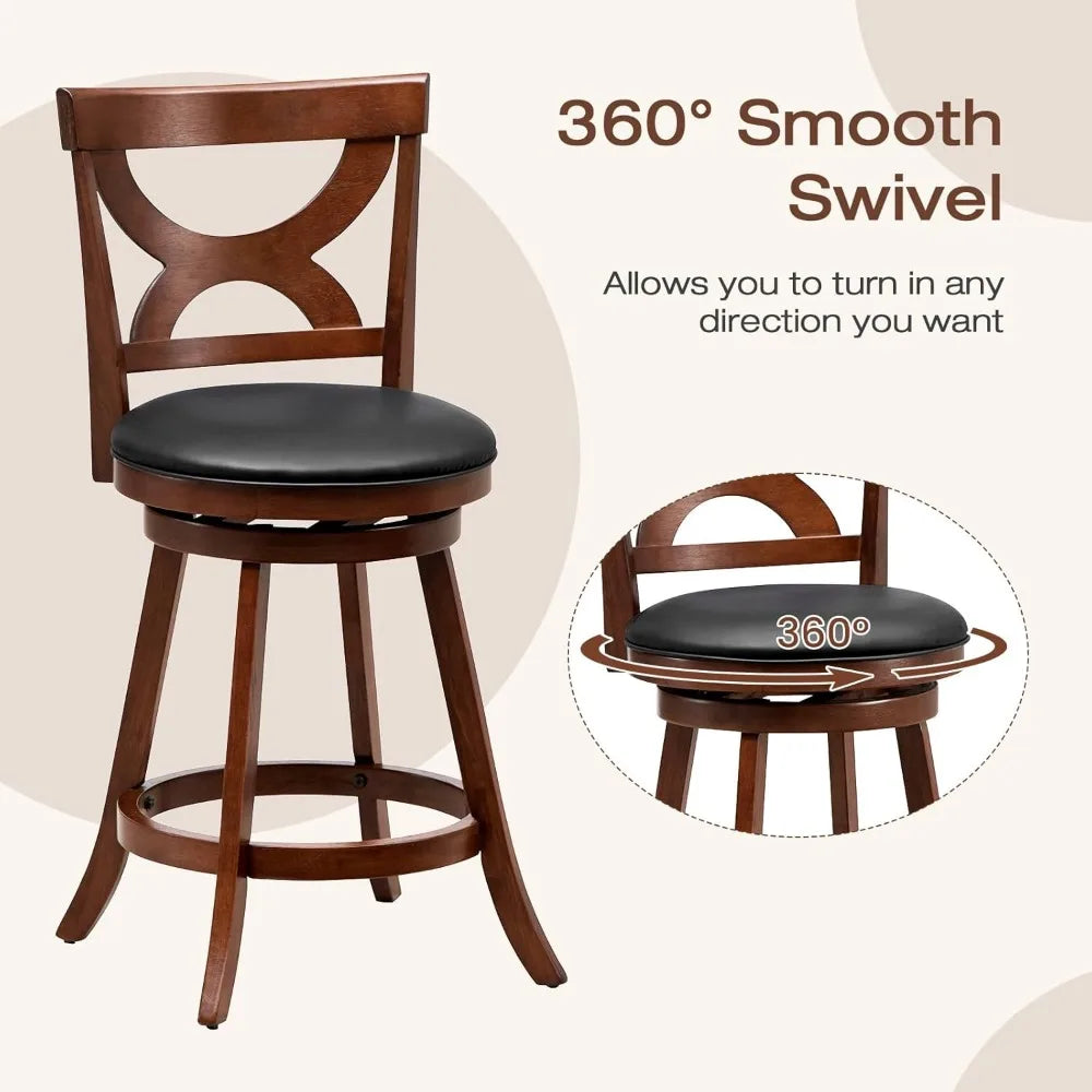Counter Height Bar Stool Set of 4