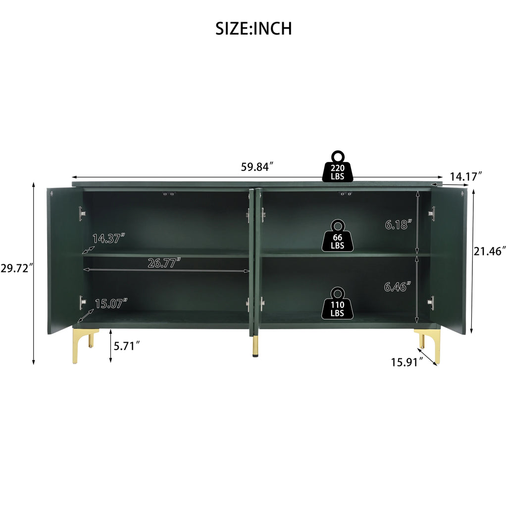Large Storage Space Sideboard