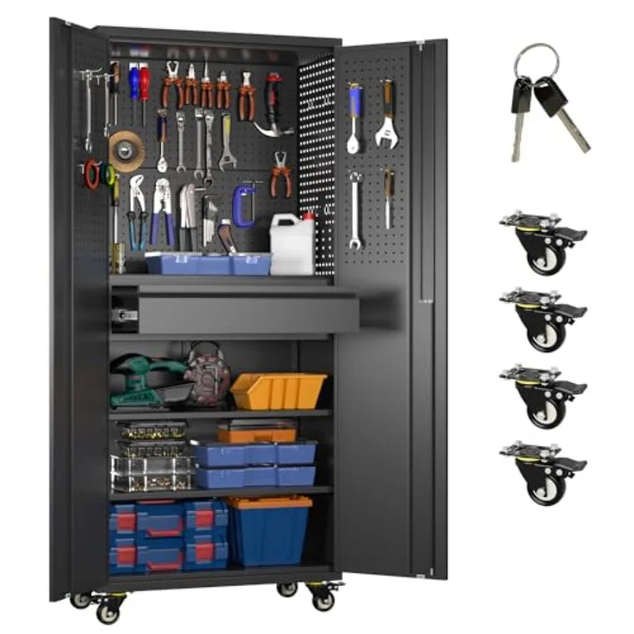 Lockable Steel Tool Cabinet