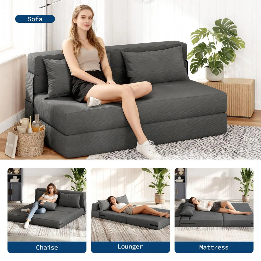 Folding Sofa Bed Convertible Sleep