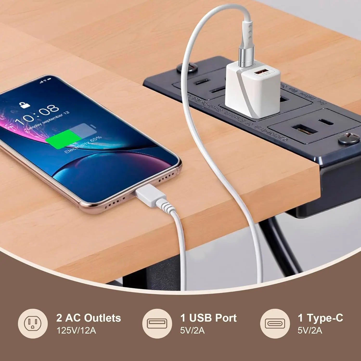 Adjustable Drafting Table with Stool