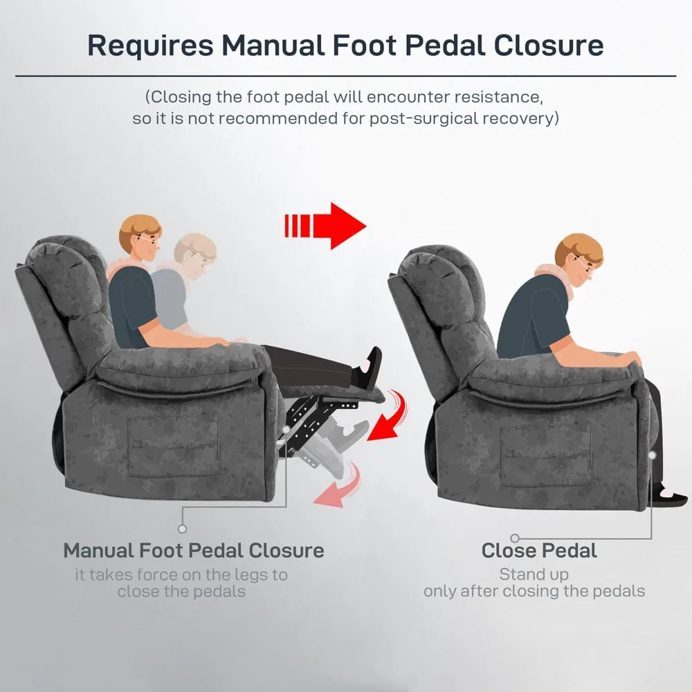 Ergonomic Lounge Single Sofa Seat