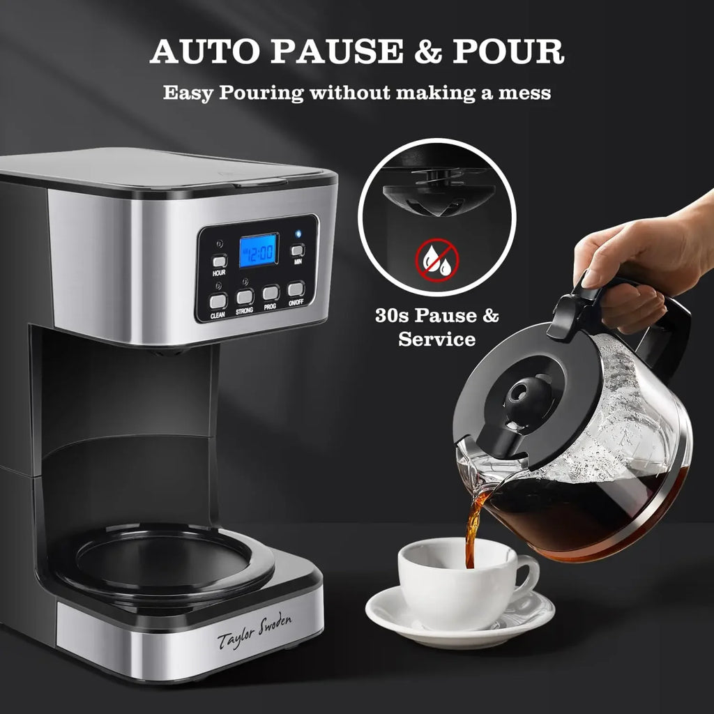 12-Cup Programmable Coffee Maker