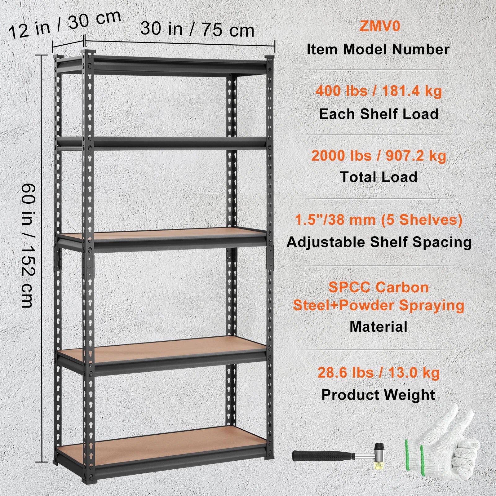 Standing Shelving Unit