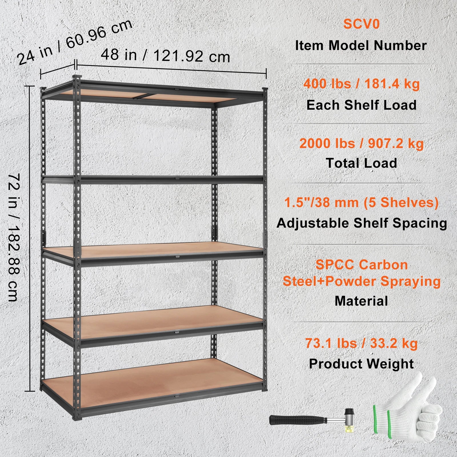 Standing Shelving Unit