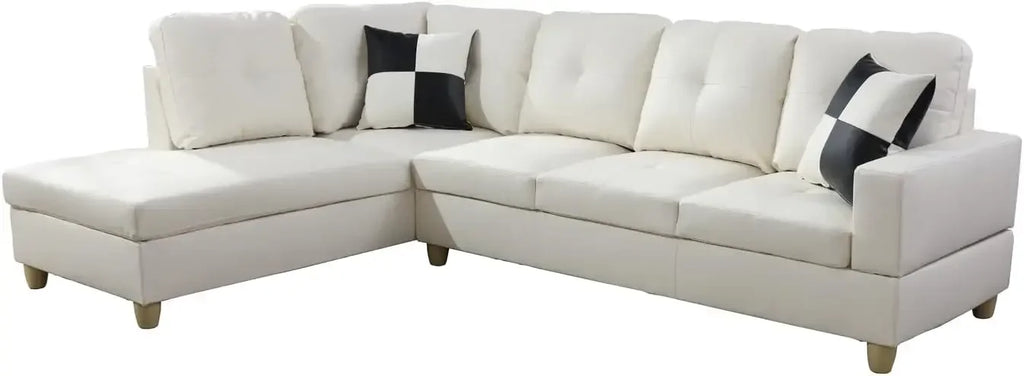 Sectional Sofa Set Including Ottoman