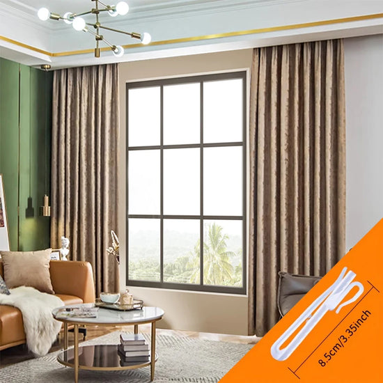 Coffee Color Full Blackout Curtain