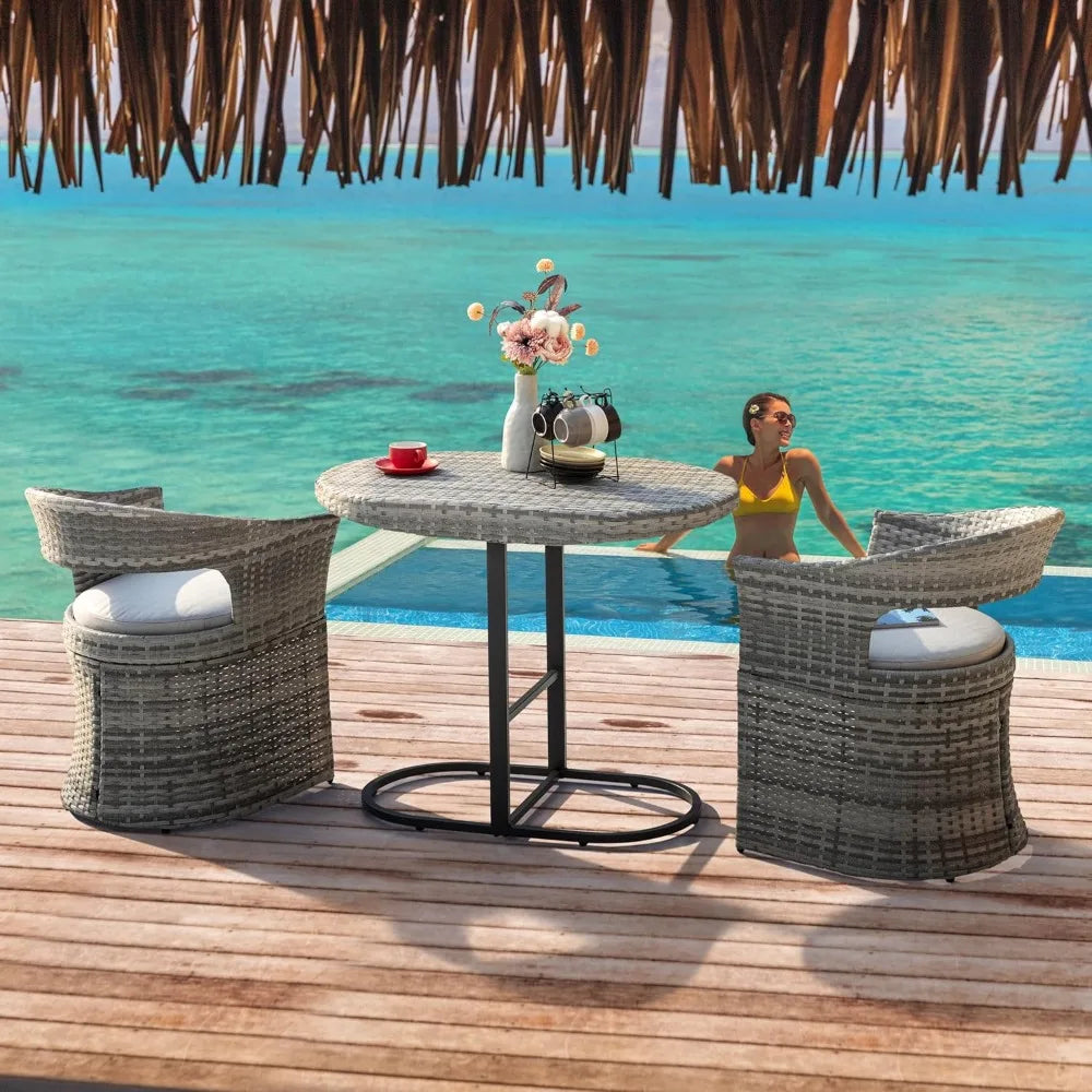 Cozy Patio Bistro Set