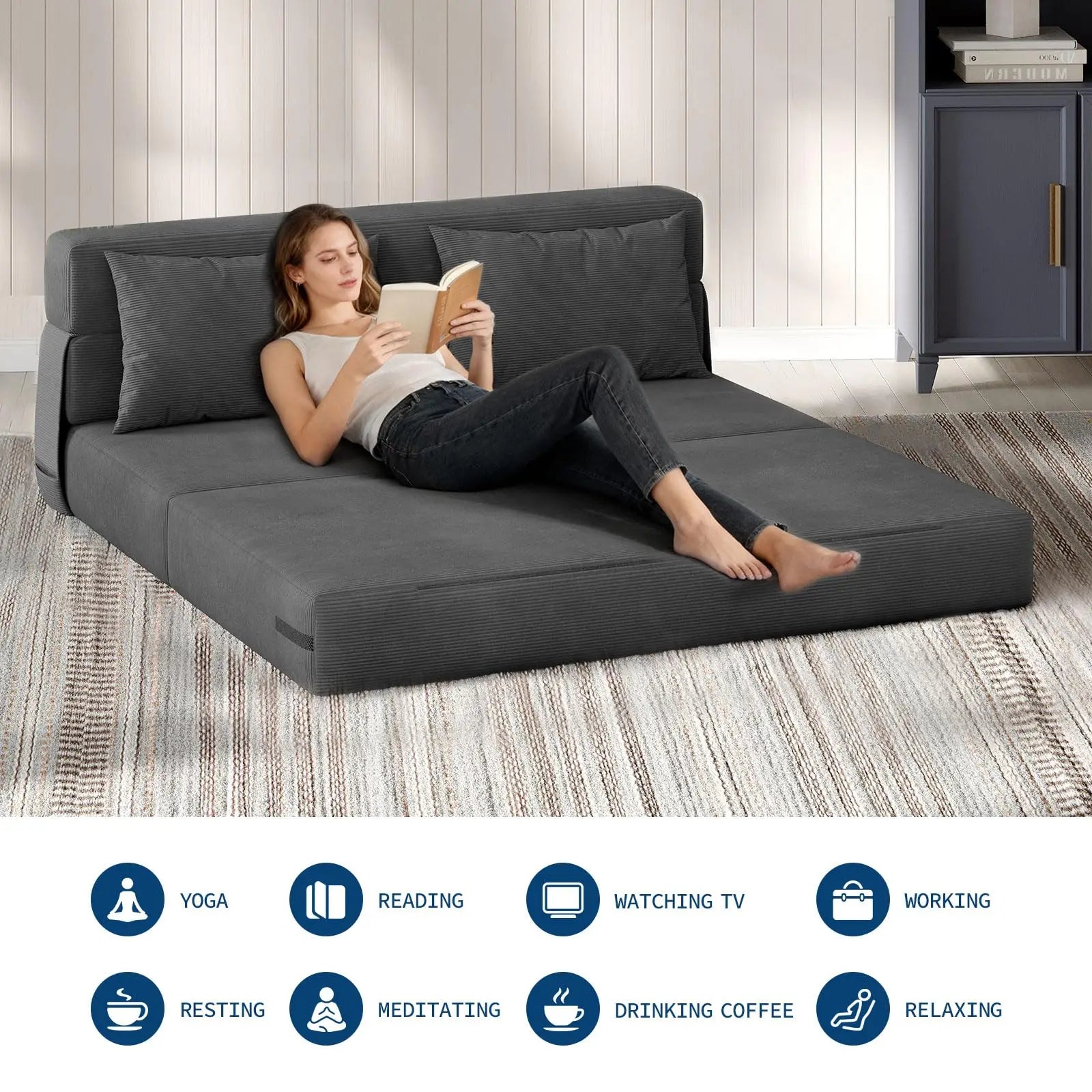 Folding Sofa Bed Convertible Sleep