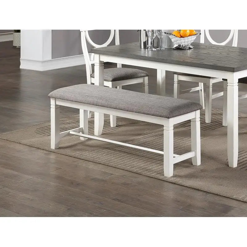 White 6-Piece Dining Set