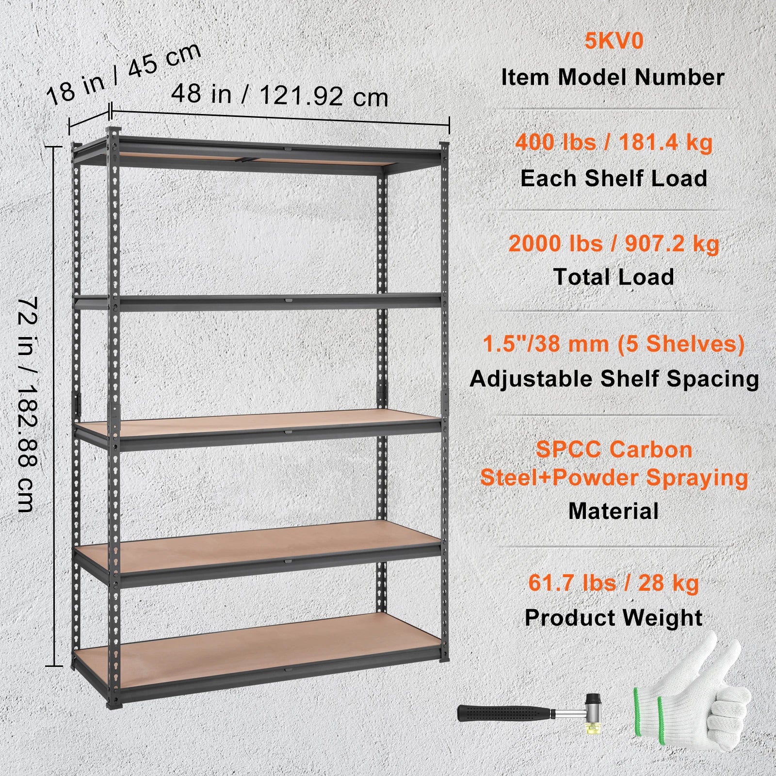 Standing Shelving Unit
