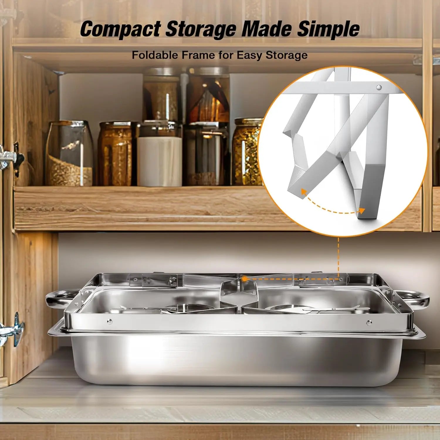 2/4/6 Pack Chafing Dish Set